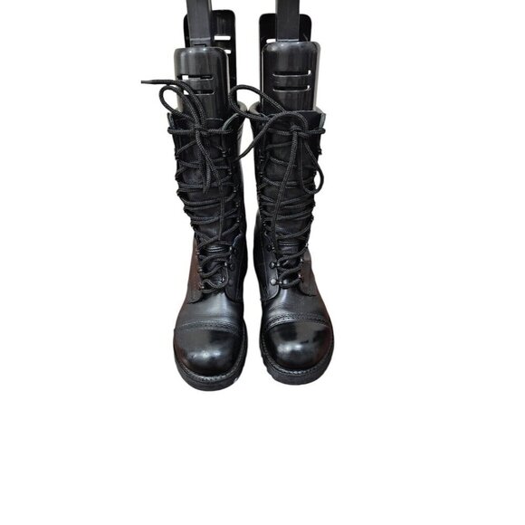 Corcoran 1525 Men\'s 8D Black Leather Combat Jump Boots Made in USA Vibram Sole main image 13